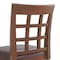 Alaterre Furniture Napa Bar Height Stool with Back, Mahogany ANNA02PDC - alternate 2